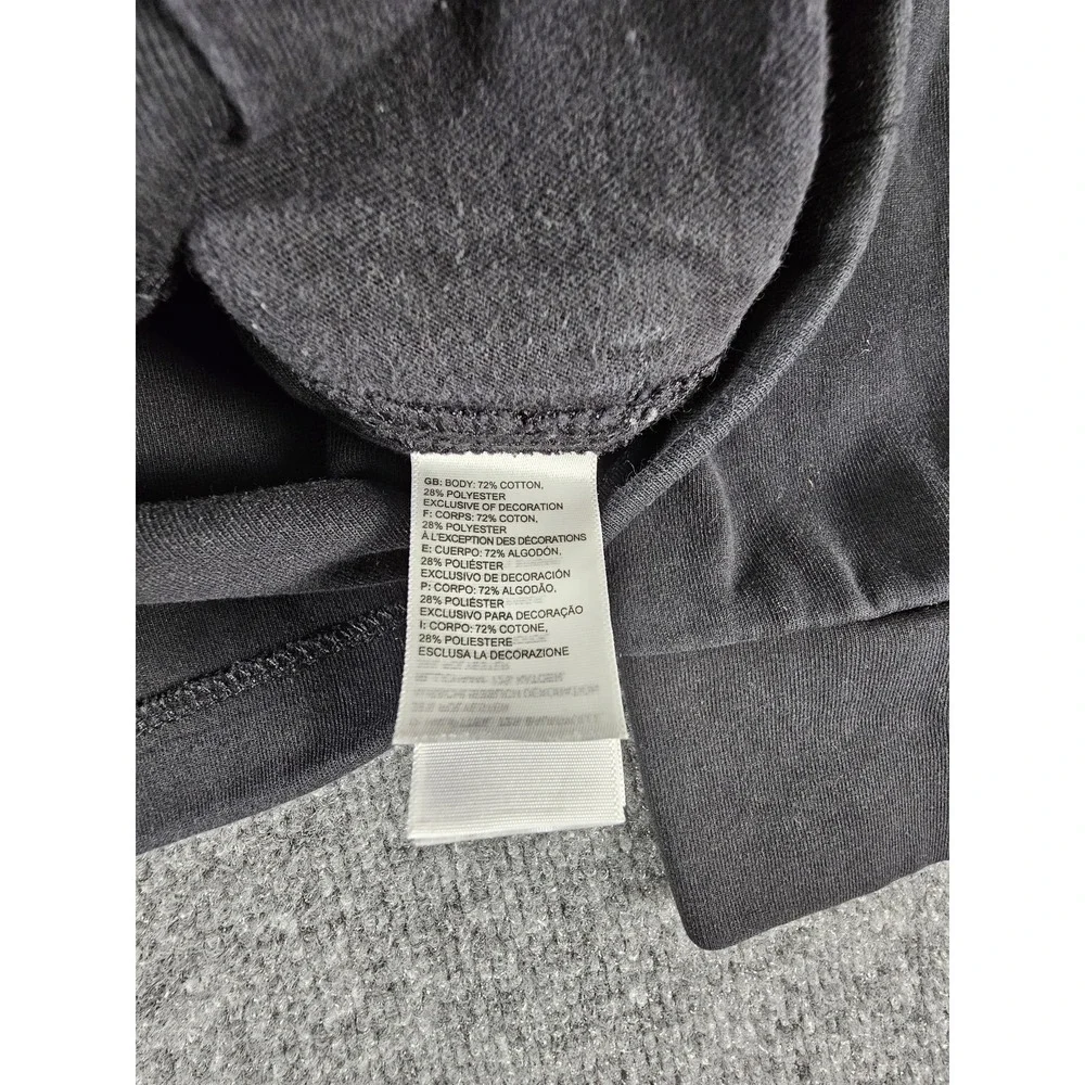 North Face‎ Jacket Mens Large Black Full Zip Cotton Blend Outdoor Casual A5GJ8